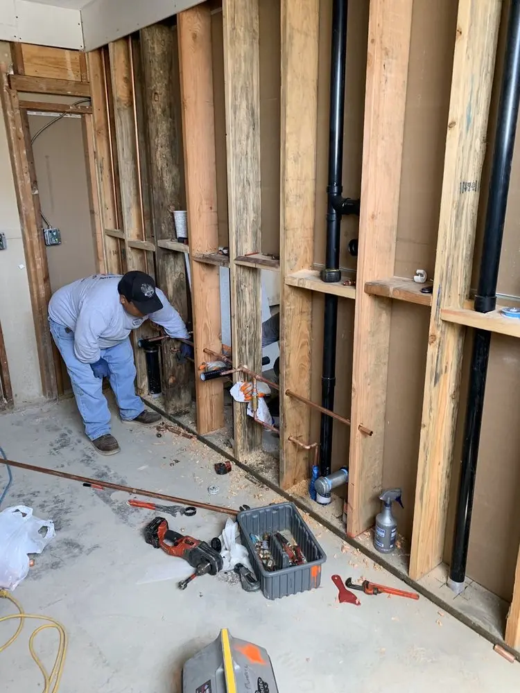 Commercial rough-in plumbing for Commercial Plumbing in Rogers Park